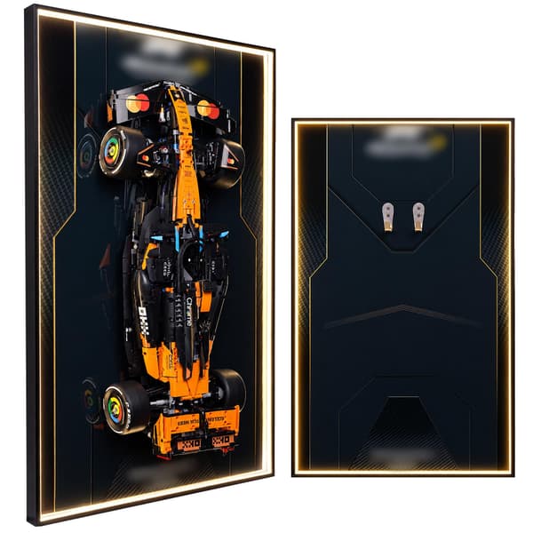 Display Wallboard med LED-lys til Lego Technic 42228 McLaren MCL39 C 42228-C