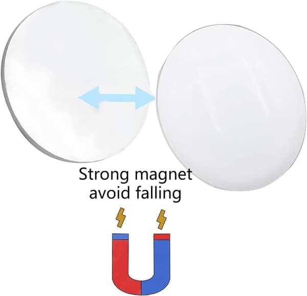 10 st magnetiska gardinvikter draperingsvikter magnet duschdraperivikter botten för tyggardiner