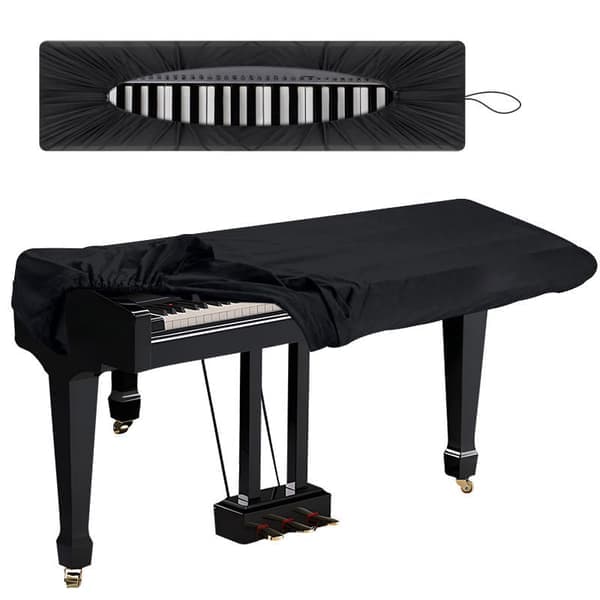 Støvtrekk til pianotastatur modell 1