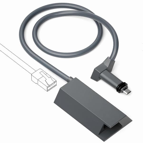 Starlink Satellitparabol Ethernet-adapter Ethernet-kit för Starlink V2 Gen2 Satellitinternet