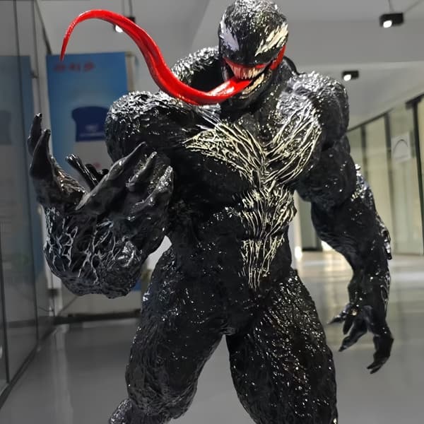 Marvel Venom 30cm Helkroppsfigur Film Samlarobjekt Skrivbordsmodell Black Venom