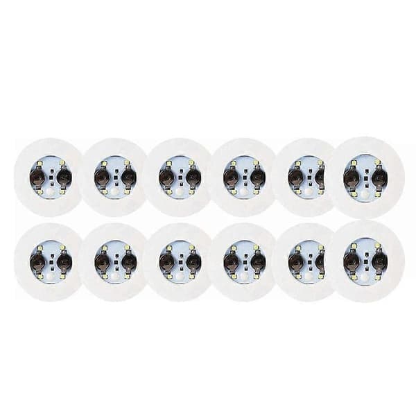 LED-lasinaluset, 12 kpl hehkuvia lasinalusia, LED-pullonvalot, LED-tarralasinaluslevyt pulloihin