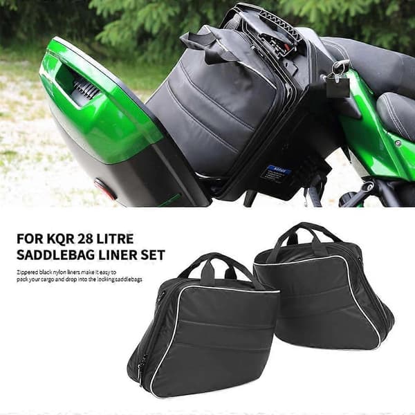 För Kawasaki Versys 1000 650 Ninja 1000 H2 SX KQR 28L Packväska Innerfoder Resväska Set