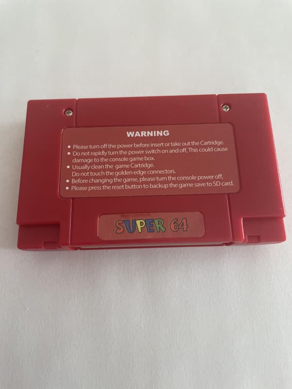 Super 64 Plus 340 i 1 Multi Spilpatron til Nintendo N64 | Kompatibel med videospilkonsol