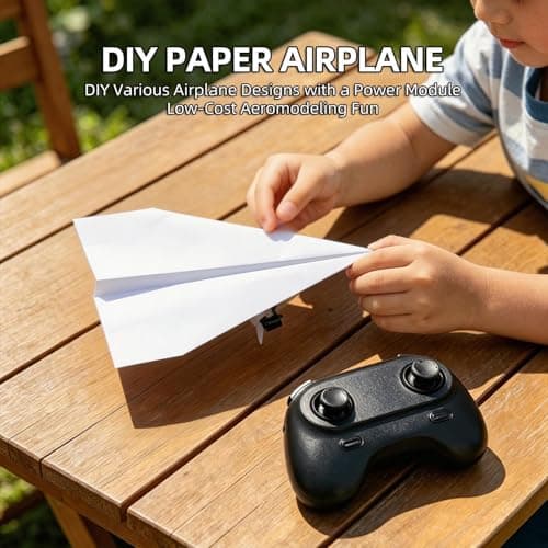 Fjärrstyrda trädgårdsflygplanleksaker i papper Three Electric Models