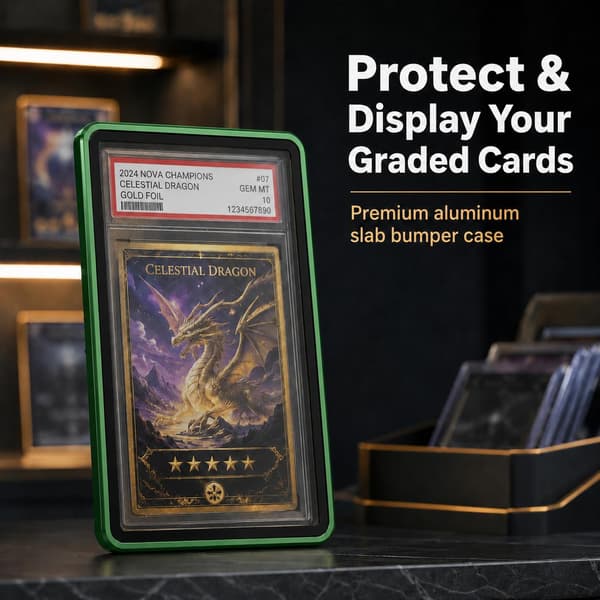 SUGGLESAFE PSA Slab Case, Magnetiskt 9-punktslås Display Protector, Grön Green