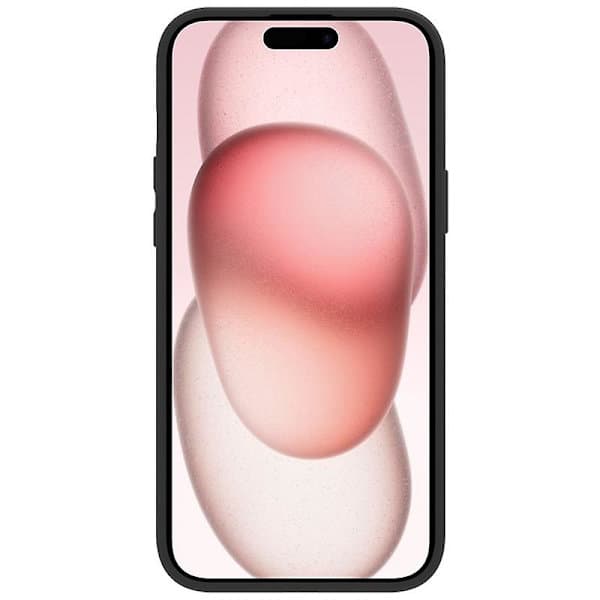 Fyrkantigt krockkuddefodral för iPhone 15