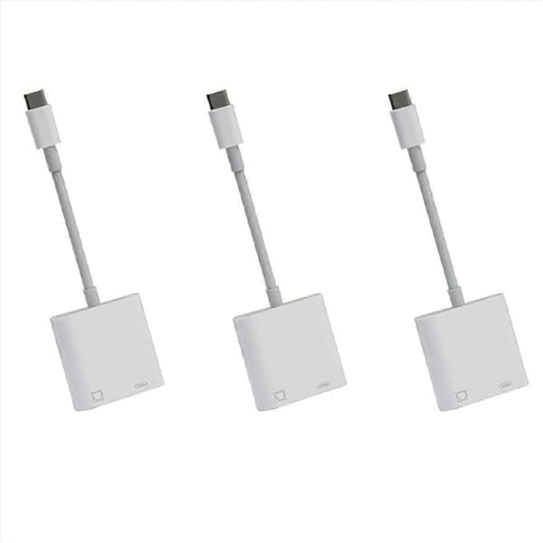 Typ C OTG Ethernet-adapter USB C till RJ45 Ethernet-omvandlare 100Mbs