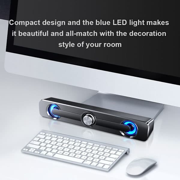 Computerhøjttaler USB-kabel Stereohøjttaler Surround Soundbox