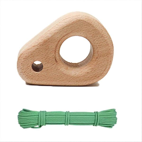 Træ Mini Klatre Hangboard, Bærbar Fingertræner, Robust Grebsforstærker