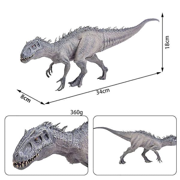 Stor Jurassic Indominus Rex Dinosaur Model Legetøj Pvc Actionfigur