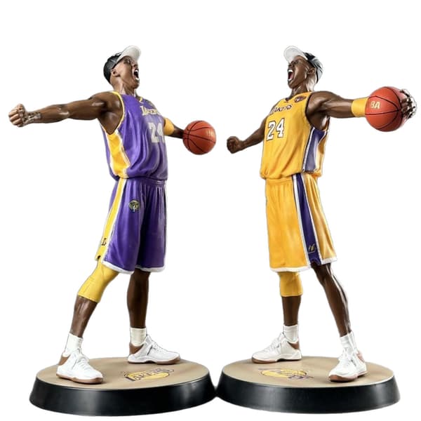 Kobe Bryant Ryter Basketstjärna Figur Sport Samlarmodell
