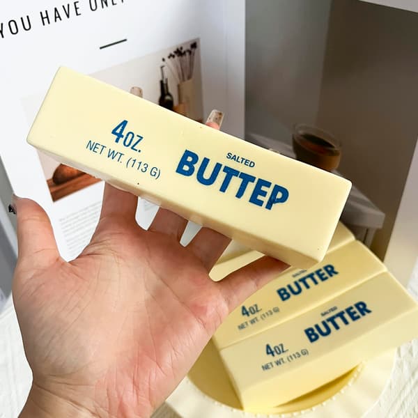 Smør Langsomt Stigende Squishy, Squishy Legetøj, Dumpling Stressbolde, Fidget Legetøj 2unit Butter Squishy Toy