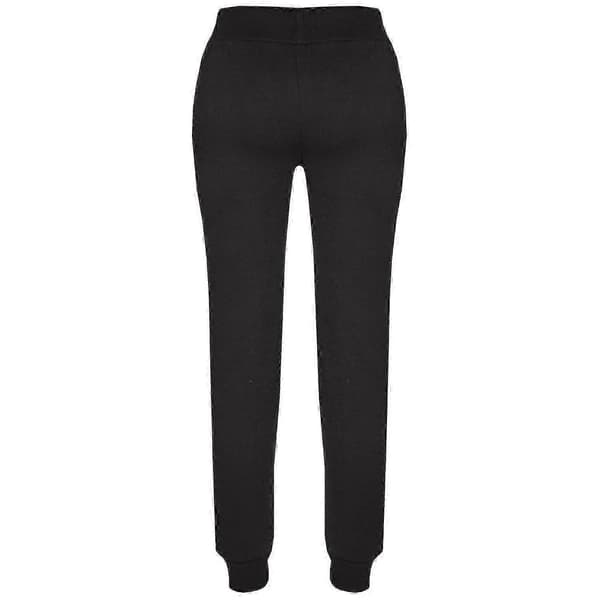Unisex ensfarget hettegenser-joggedress Black 3-4 Years