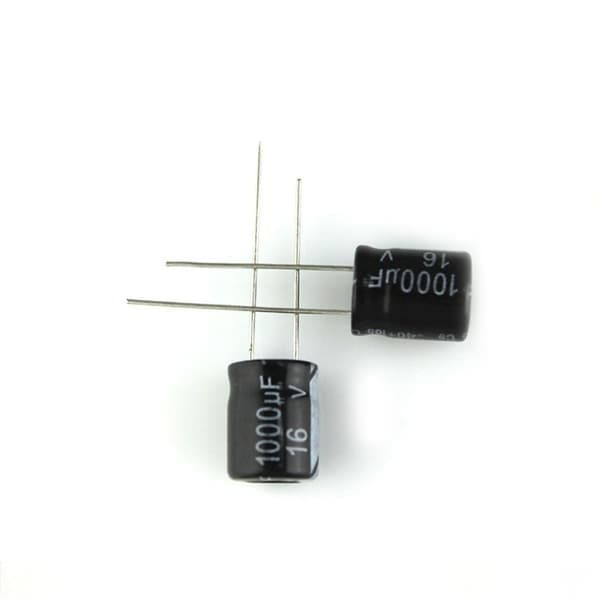 1000uF 16V Elektrolytkondensator 25 st