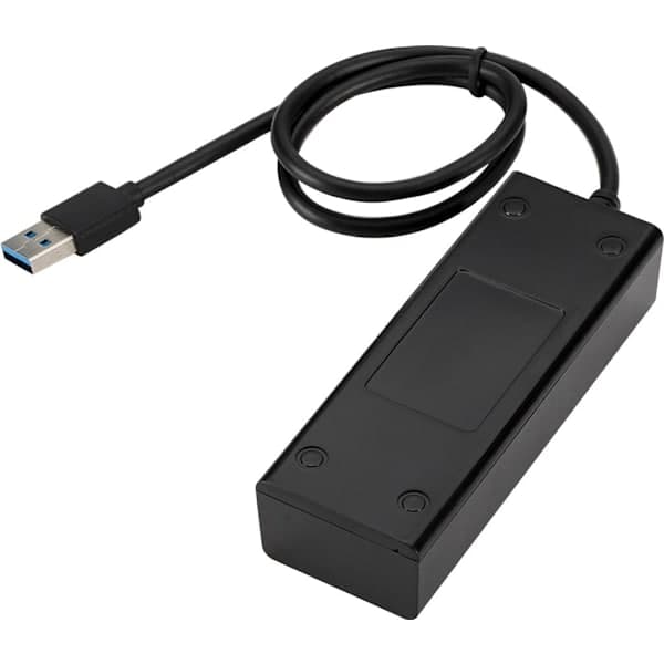 Høyhastighets 4-ports USB 3.0 Multi HUB Splitter Forlengelse