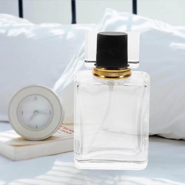 Påfyllningsbar Parfymflaska Glas Sprayflaska för Parfym 50ml