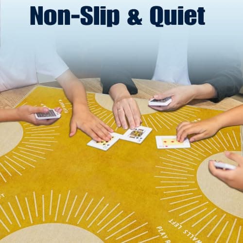 Boho sennepsgul sol Mahjong-matte for bord 31,5\"x 31,5\" Boho Sun