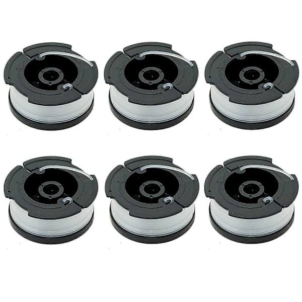 6-pack spolar A6481 A6485 för Black Decker trimmer