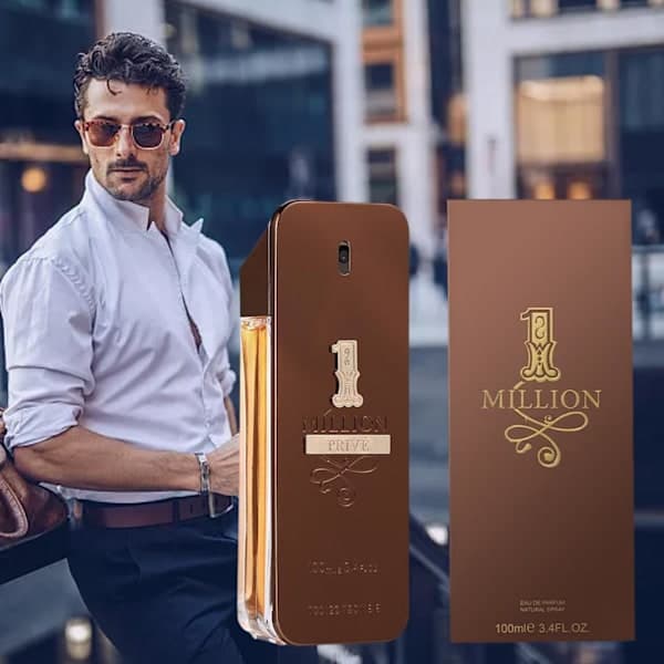 1 Million Lucky Parfym 100 ml Spray för män vit 100ml white 100ml