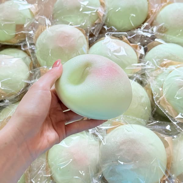 Ost Langsomt Stigende Squishy, Klebrig Brød Squishy Fidget Leker Green