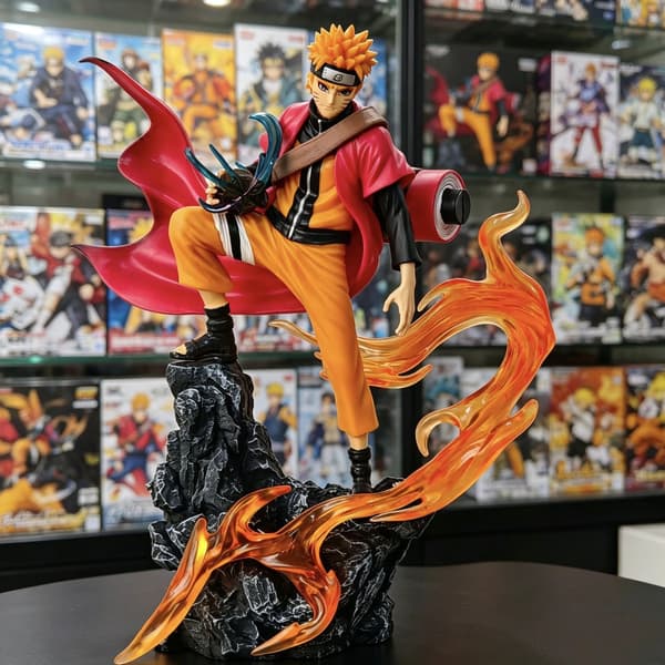 Naruto Hundred Ninja Deluxe GK Figur Bokset Anime Model Skrivebord