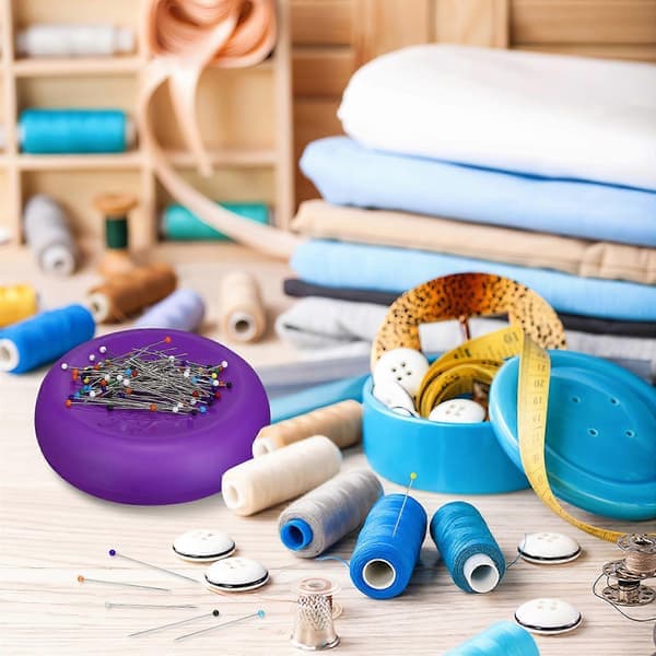 Magnetisk nålepute Magnetisk nåleholderpute med nåler