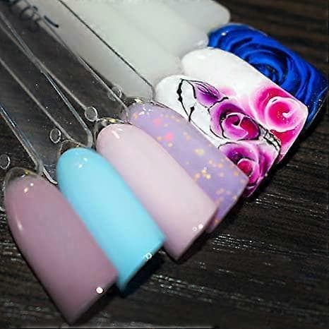 Display Tips / Display for neglelakkprøver 50 Tips Transparent