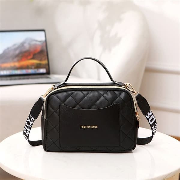 Skuldertasker Messenger Taske, Sort black