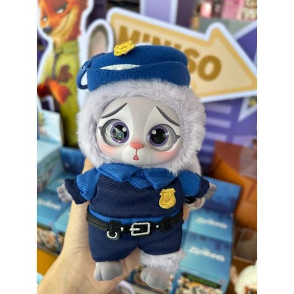 Pehmonukke avaimenperä Zootopia Pehmolelu Kani Judy Kettu Nick Yllätyslaatikko A5 A5 A5