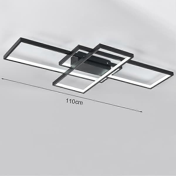 Livingandhome Modern Rektangulär LED Taklampa