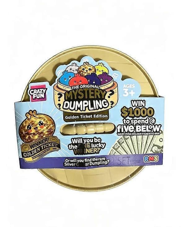 Mystery Dumpling Golden Ticket Edition Viral Squishy