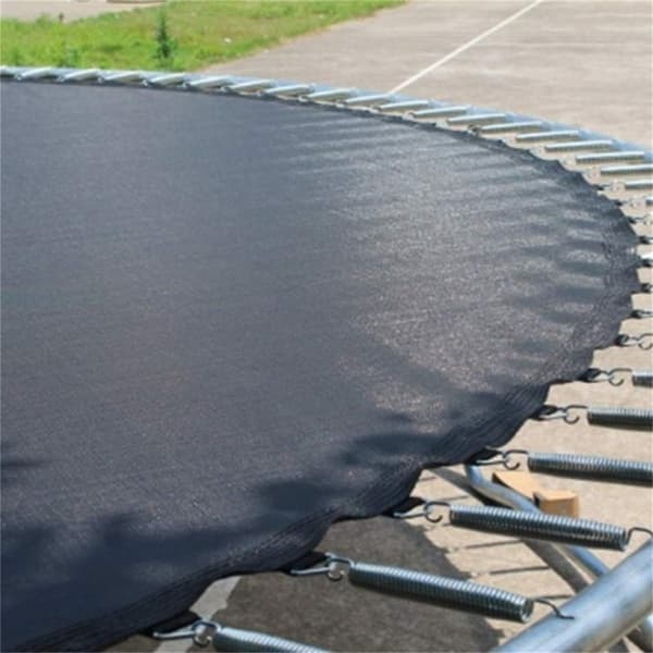 Trampolinmåtte, udskiftningsmåtte til 6ft/8ft/10ft/12ft/13ft/14ft/15ft/16ft rund trampolin Black 12FT80buckles