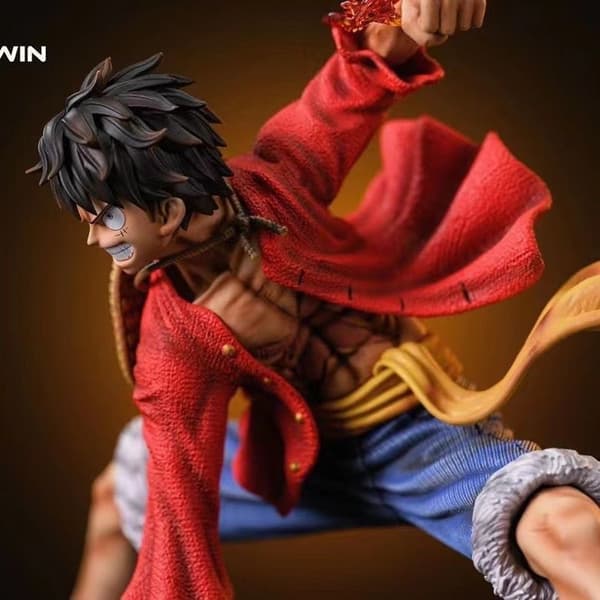 One Piece Luffy Dual Fruit Special Edition Battle Figure GK Anime Model