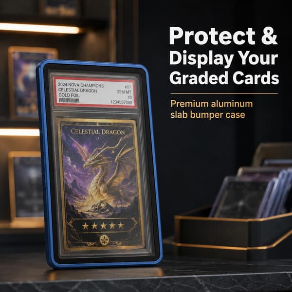 SUGGLESAFE PSA Slab Case, Magnetisk 9-punkts lås skjermbeskytter, blå Blue