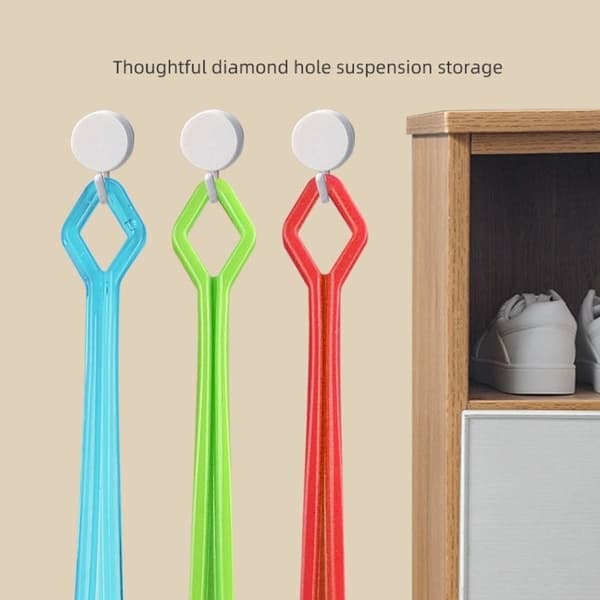 Långt skohorn, rosarött Rose red