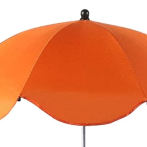Väderbeständigt parasoll för växter Orange Yellow