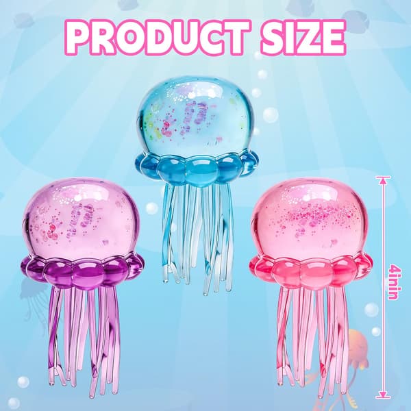 Manet Squishy, Manet Design Kläm Stressboll, Drop Malt Sockerbollar för Ångest Stress, Sensorisk Leksak med en Super Solid Squish för Vuxna Red