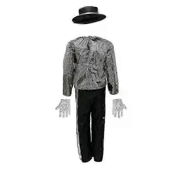 2026 Michael Jackson Superstar Cosplay Kostym Halloween Party Kostym