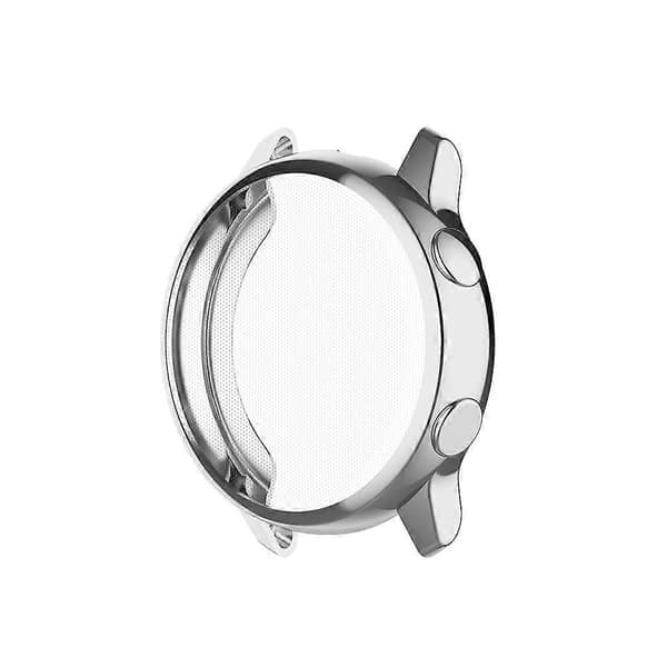 Heltäckande skyddsramsfodral kompatibelt med Samsung Galaxy Watch Active SM-R500, röd Red
