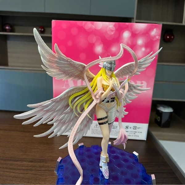 Digimon Angewomon och Angemon GK Figur Anime Bishojo Modell