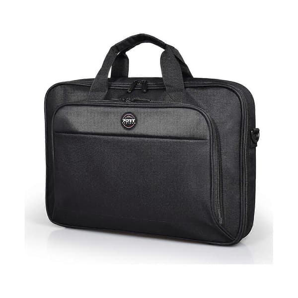 15,6\" laptop taske med rum, Sort