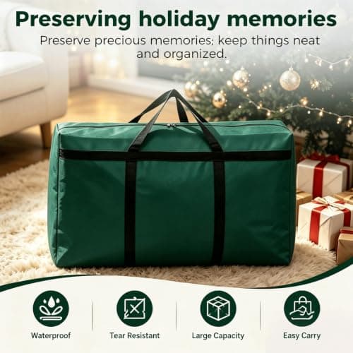 Stor Rejsetaske Sammenfoldelig Opbevaringstaske Overdimensioneret Flyttetaske Multifunktionel Håndbagage Rejsetaske, Grøn, Medium Green Medium