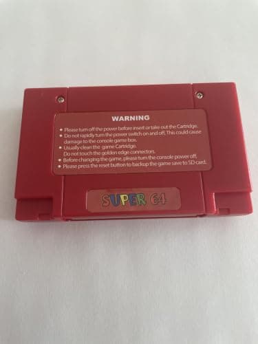 Super 64 Plus 340 i 1 Multi Spilpatron til Nintendo N64 | Kompatibel med videospilkonsol
