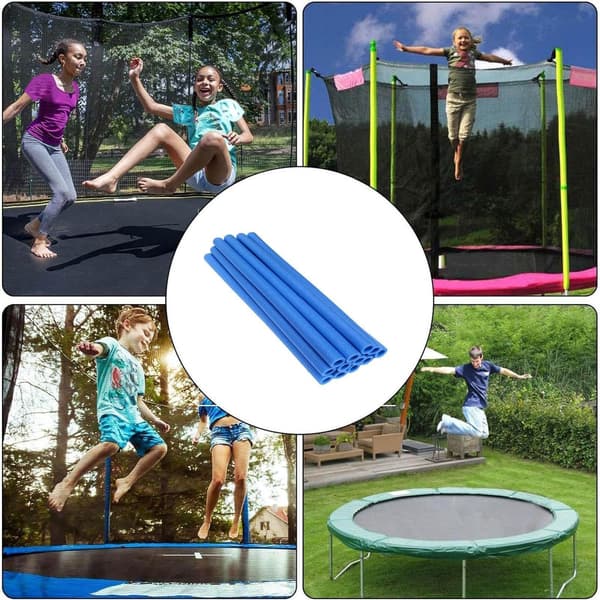 Trampoline Skumstanghylser 15,7 tommer 12 stk Universell Vanntett Blue