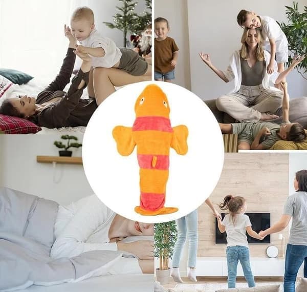 Tecknad Clownfisk Djur Onesie Pyjamas, Storlek 2XL 2XL