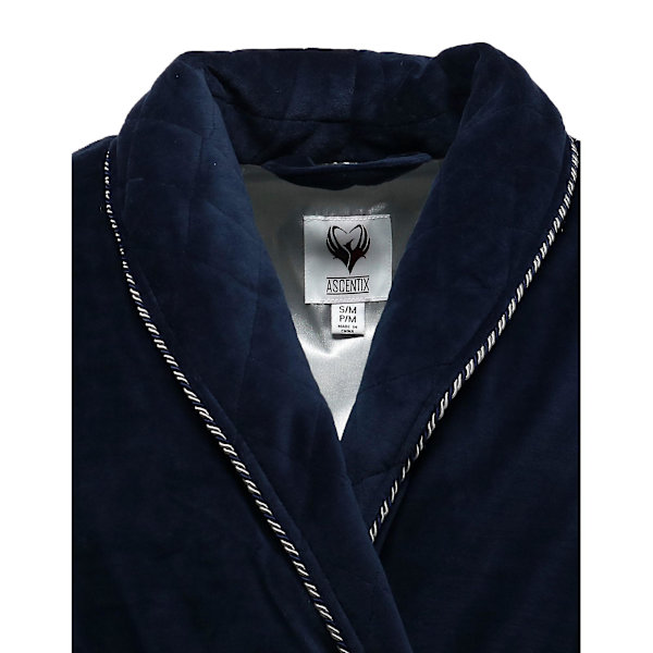 Ascentix Velour Smokingjacka med satinfoder (Herr) Navy Large / Xlarge