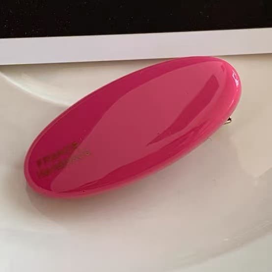 Dopamiini-karkkiväriset hiusklipsit - sivuklipsi naisille ja tytöille, pinkki Pink