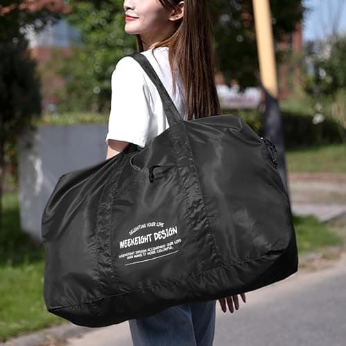 Veki Stor Resväska, Lättvikts Handbagage, Svart, L Black L