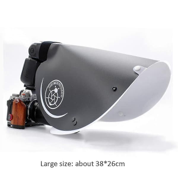 Makro Diffusor Reflektor Blødt Lysdæksel til Sony 90mm & Nikon 105mm Linser Large Reflector